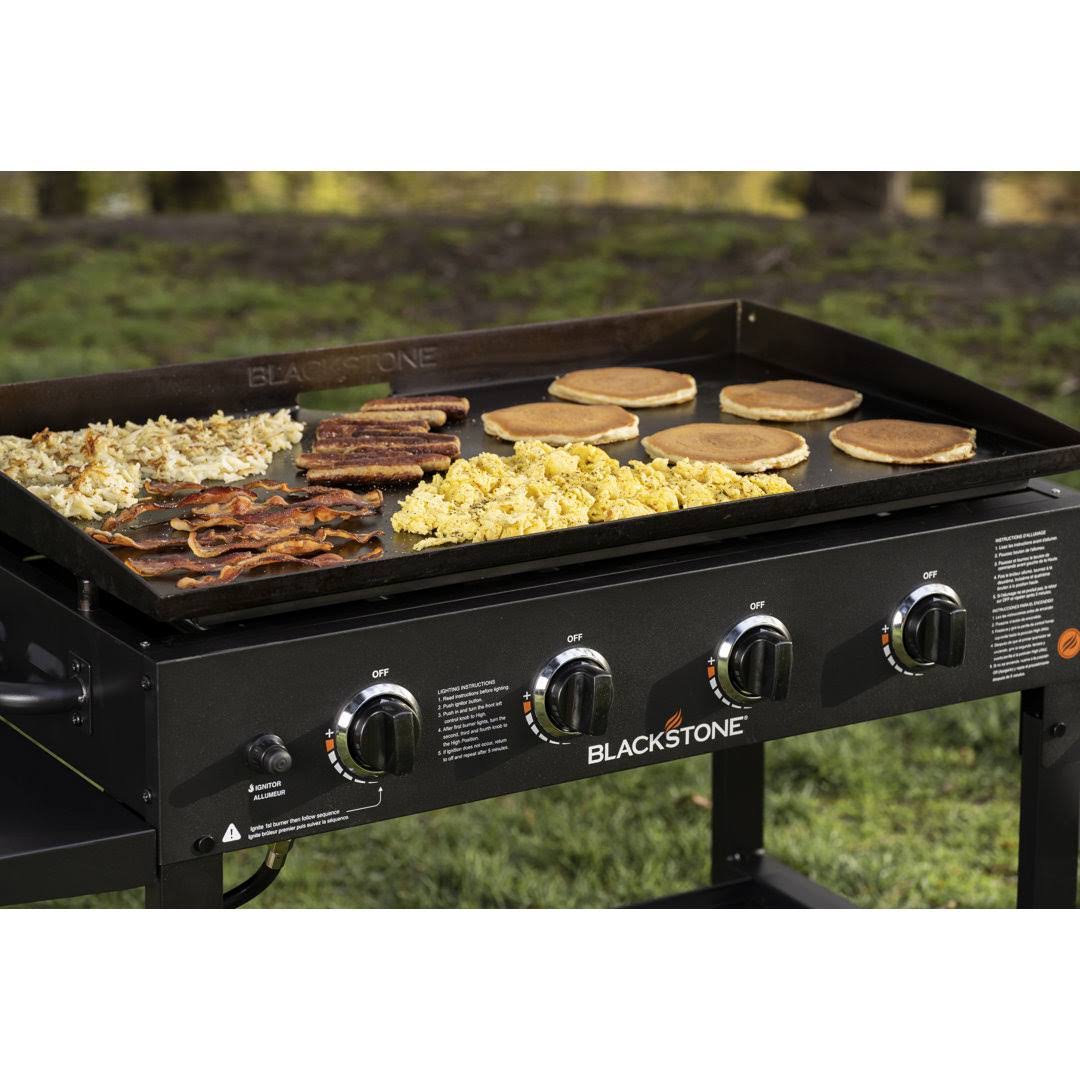 Blackstone 4 Burner 36" Griddle Cooking Station with Hard Cover