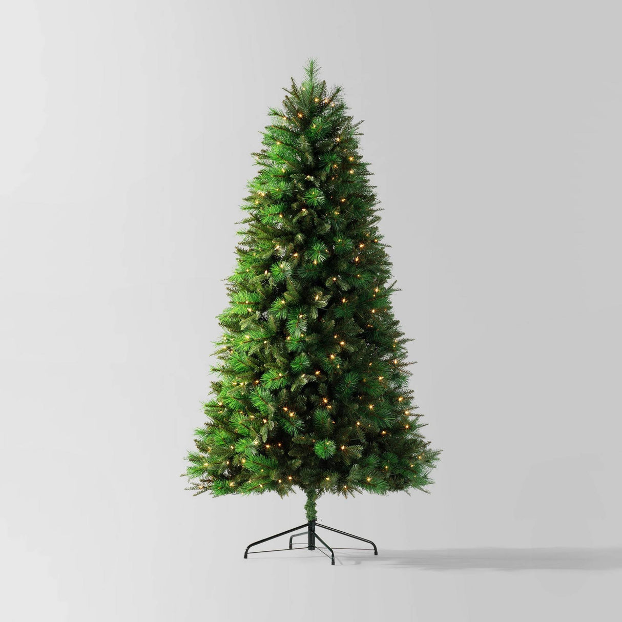 6.5' Pre-Lit Balsam Fir Artificial Christmas Tree Clear Lights - Wondershop