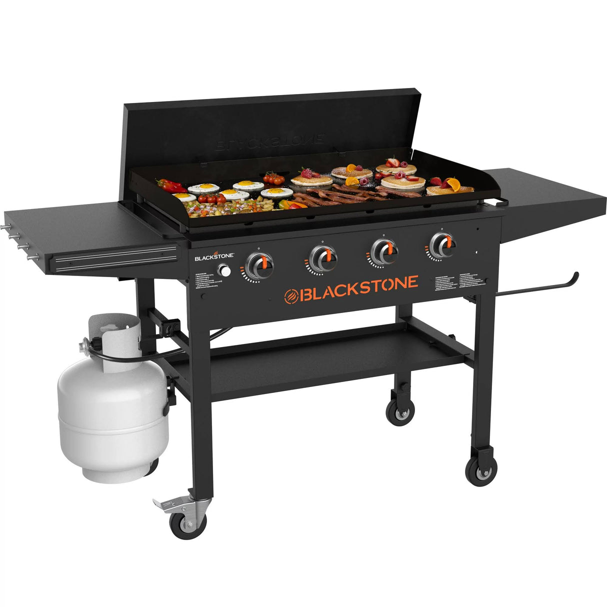 Blackstone 4 Burner 36" Griddle Cooking Station with Hard Cover