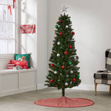 6' Unlit Slim Alberta Spruce Artificial Christmas Tree - Wondershop