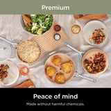 Ninja Extended Life Premium Ceramic 9-Piece Cookware Set | CW99009