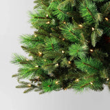 6.5' Pre-Lit Balsam Fir Artificial Christmas Tree Clear Lights - Wondershop